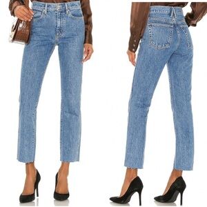 SLVRLAKE Hero Slim Straight Denim Jeans
Pacific Fray Size 28